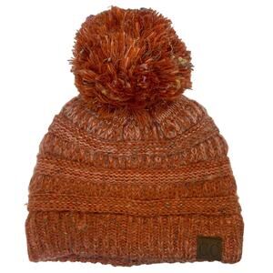 Orange CC Beanie
